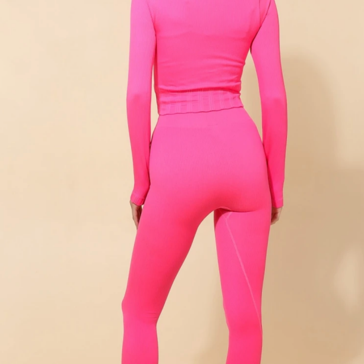 The Sol Set — 3-Piece Activewear Set - Fuscia Pink