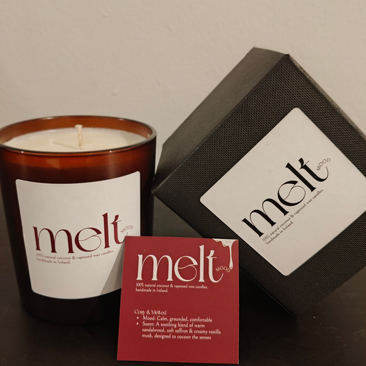 Melt Mood Cosy & Melted Candle