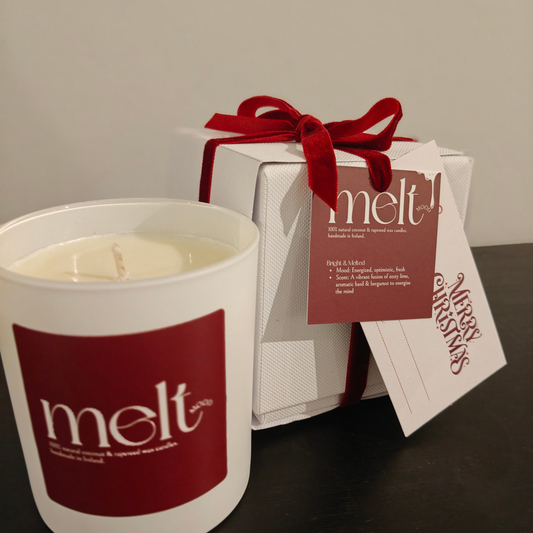 Melt Mood Bright & Melted Candle - Christmas Gift Box