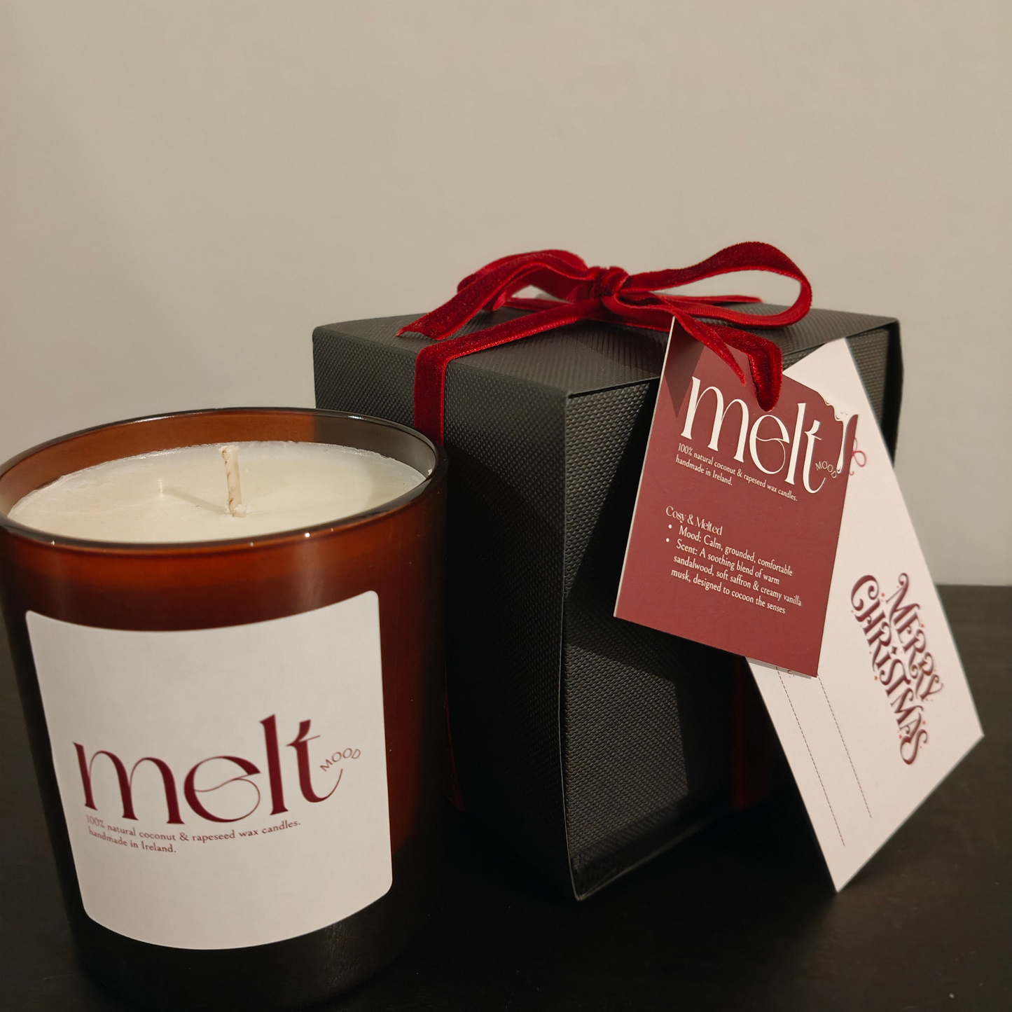 Melt Mood Cosy & Melted Candle - Christmas Gift Box